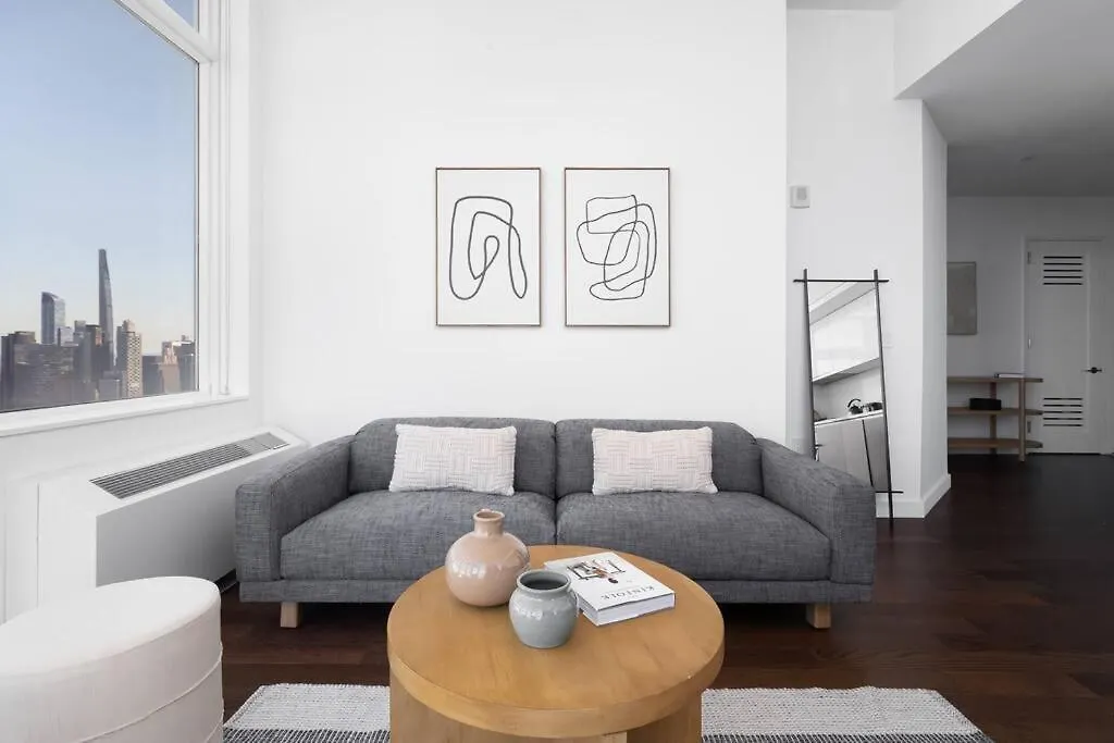 Stunning Apartment By Time Square & Hudson Yards 뉴욕